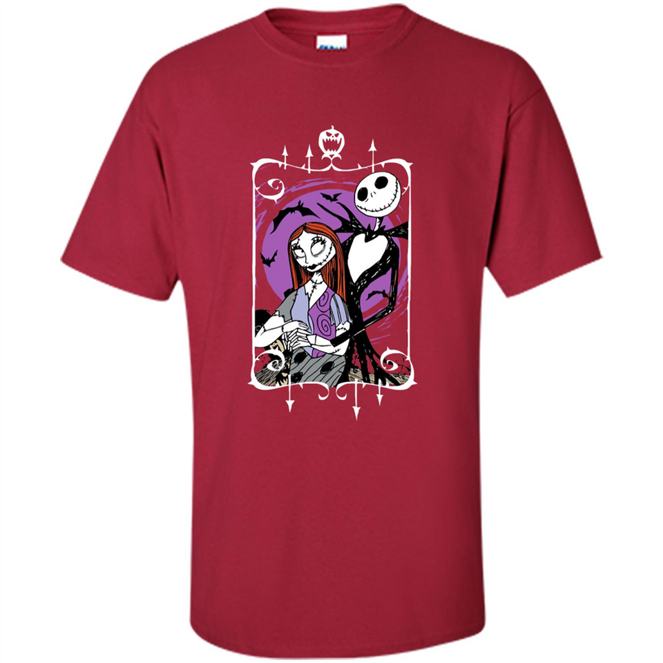 Disney Nightmare Before Christmas Jack And Sally T-Shirt - Shirt