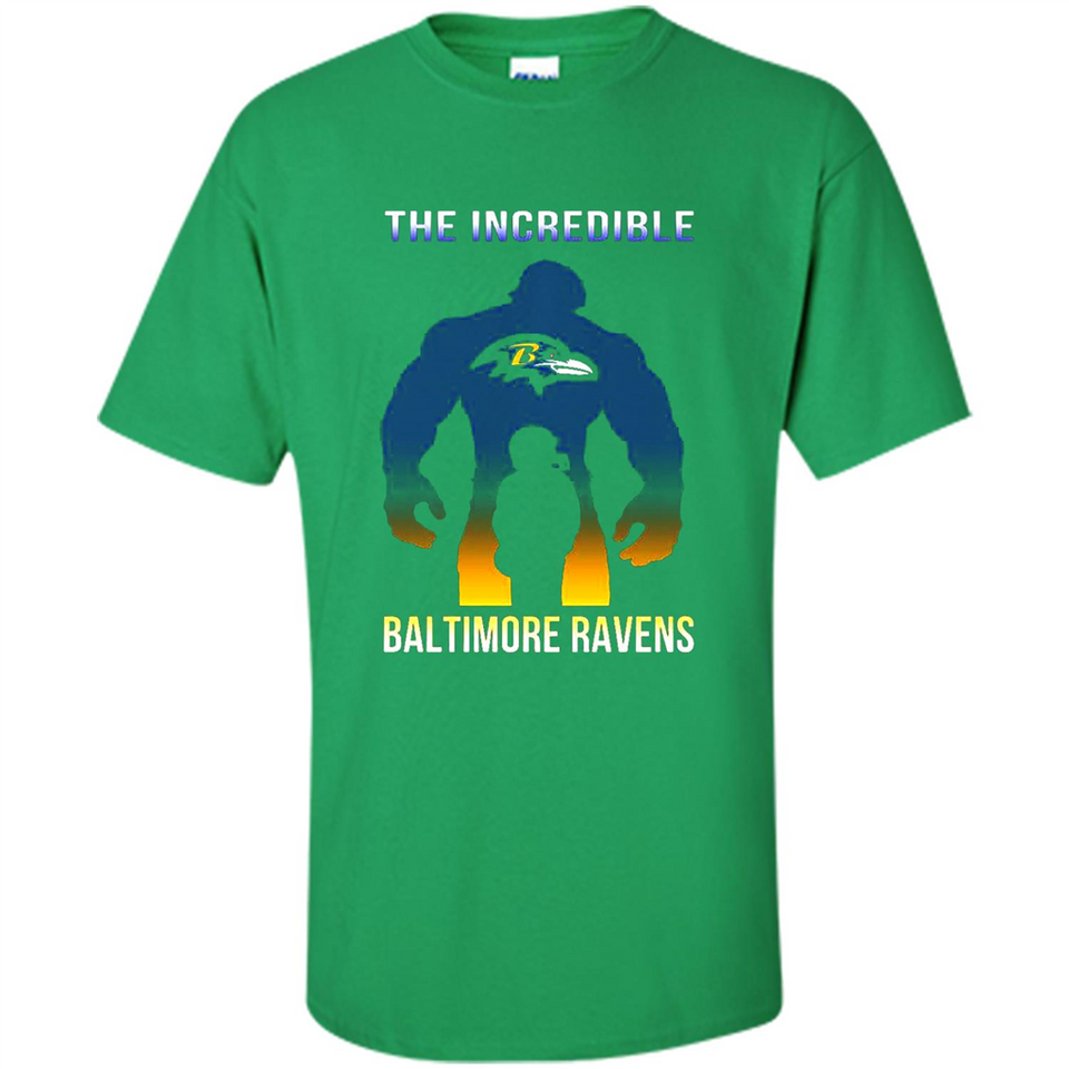 The Incredible Baltimore Ravens Hulk NFL Football