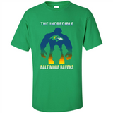 The Incredible Baltimore Ravens Hulk NFL Football