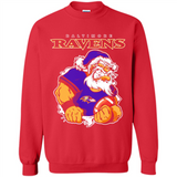 Grumpy Santa Claus Baltimore Ravens Football Team PINGPONG