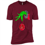 GRINCH HAND HOLDING ARIZONA DIAMONDBACKS GLITTER CHRISTMAS PINGPONG
