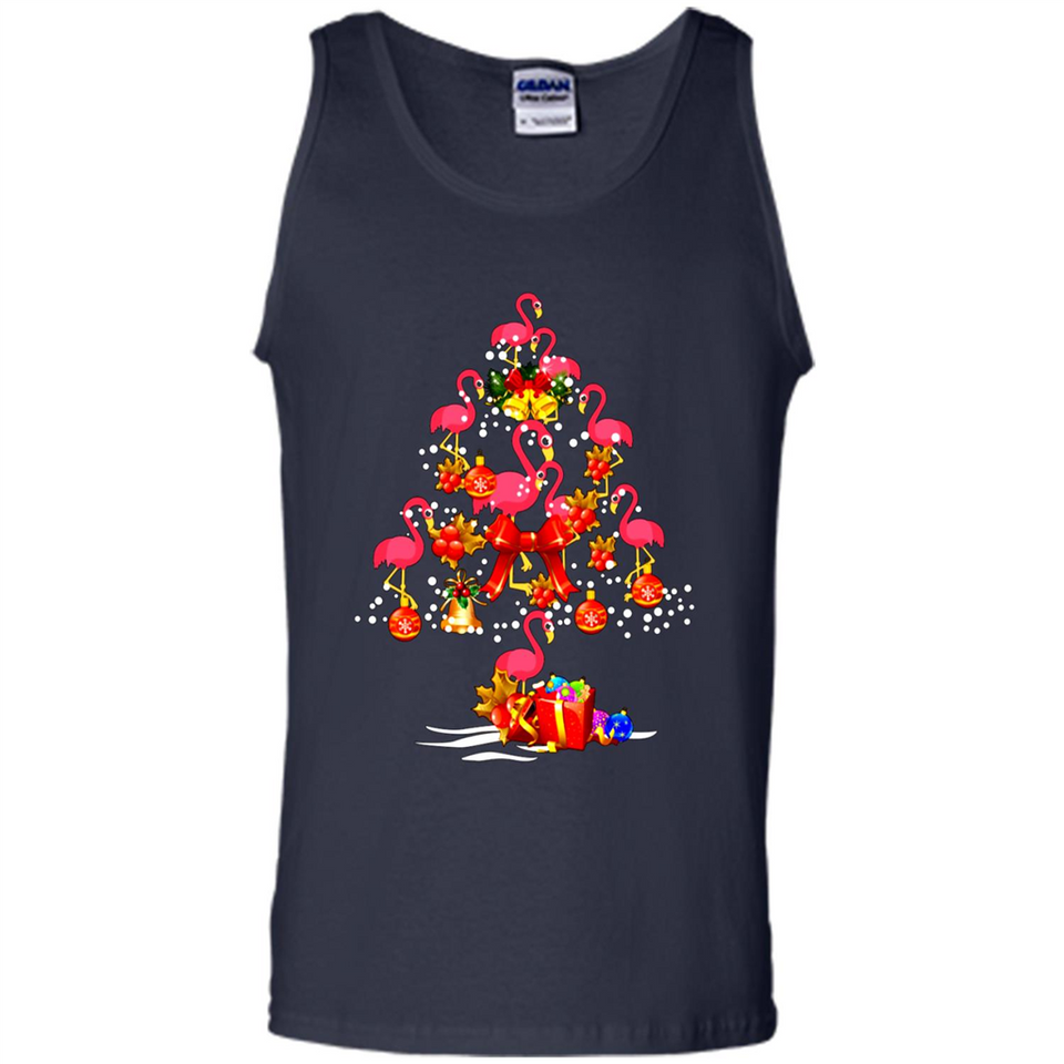 Flamingo Christmas Tree Merry Christmas Flamingo PING PONG