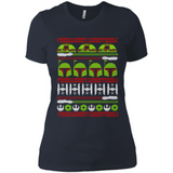 Star Wars - Boba Fett Christmas - Ladies' Boyfriend T-Shirt