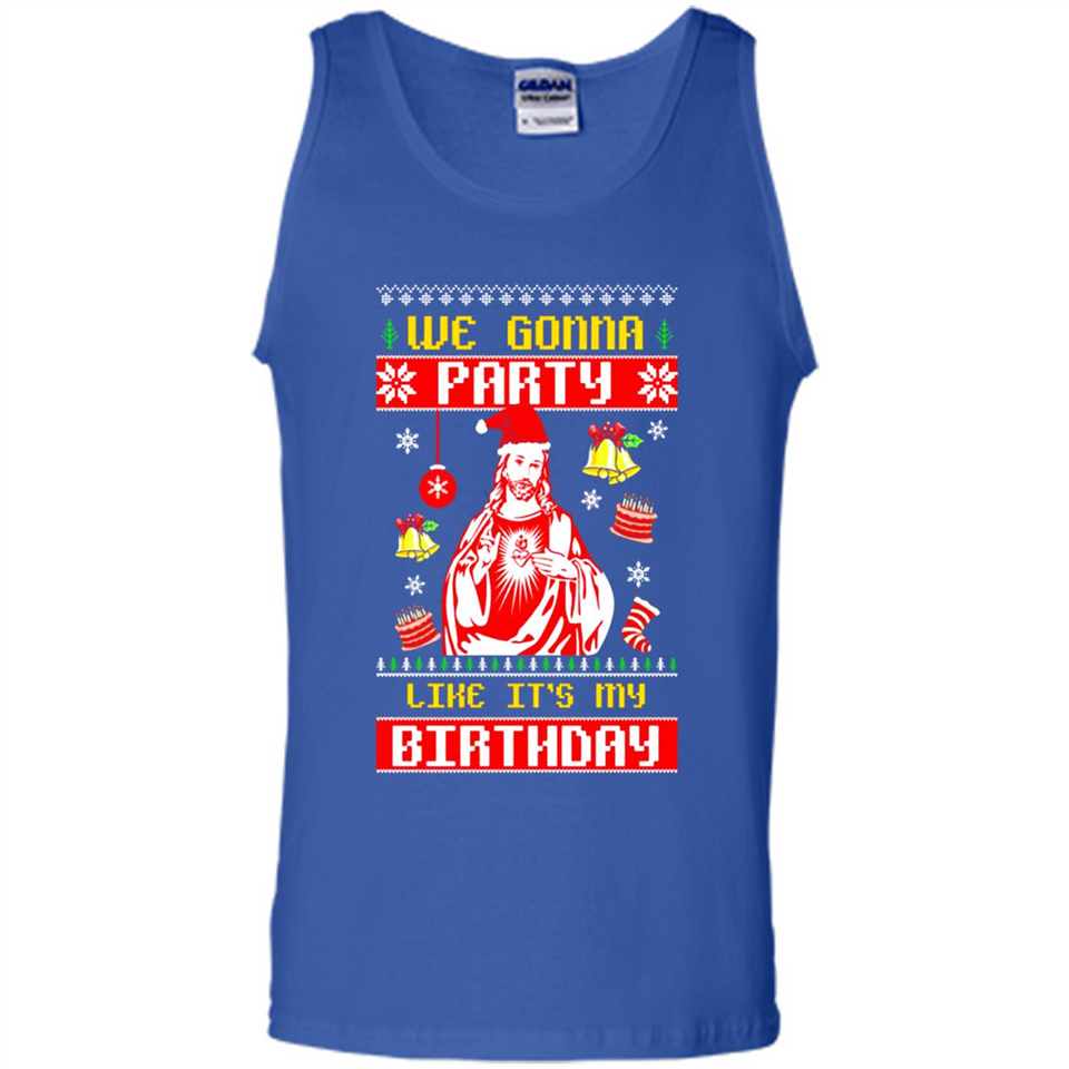 We Gonna Party Like It's My Birthday Jesus Christmas PINGPONG
