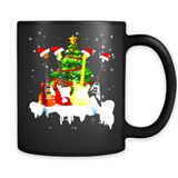 Santa Hat Electric Guitar Classical Guitar Christmas shirt Ladies' Boyfriend