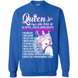 Queens Are Born In November Vintage Birthday