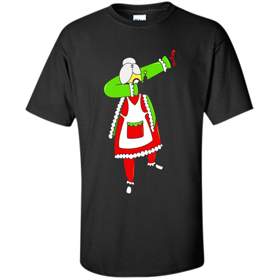 Funny Dabbing Mrs. Santa Claus Christmas Dab - Shirt