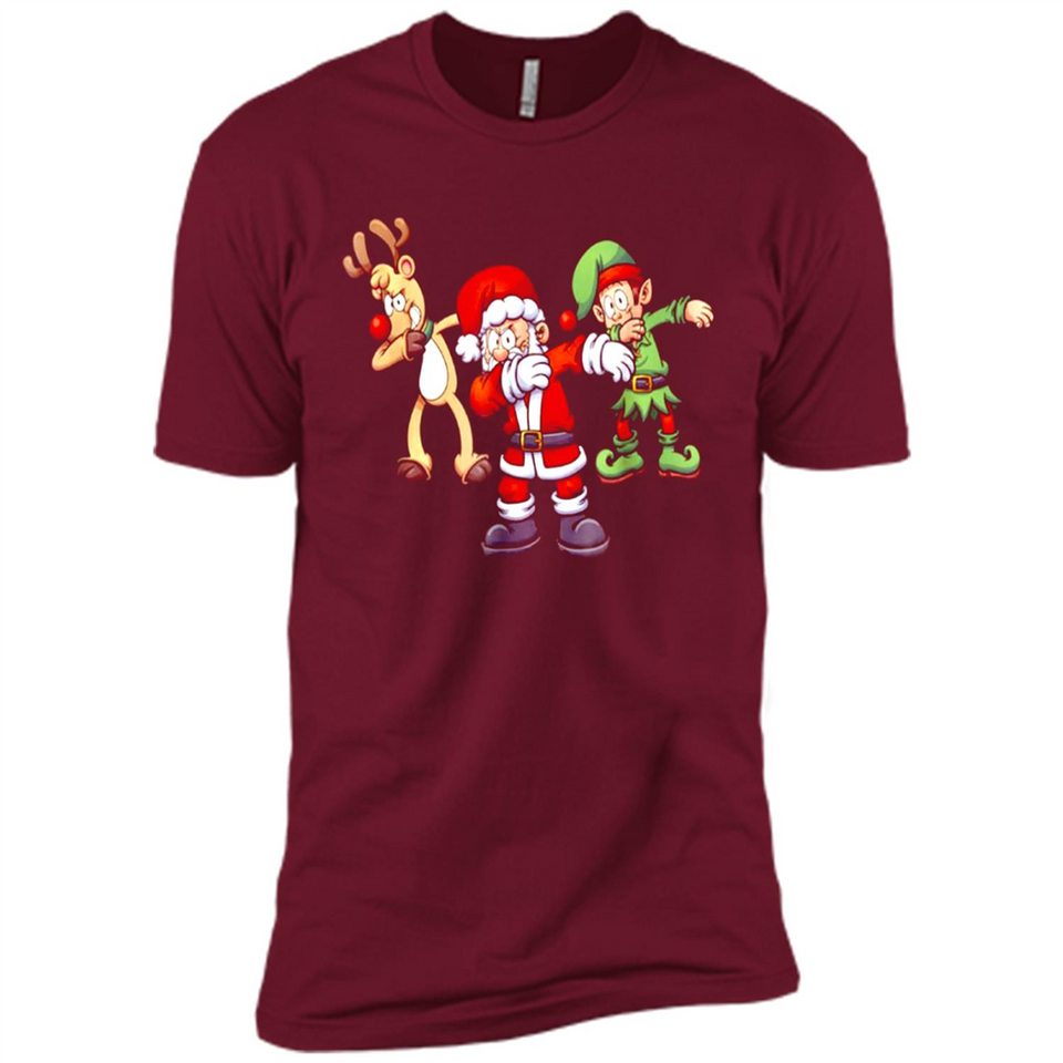Dabbing Santa - Premium Short Sleeve T-Shirt