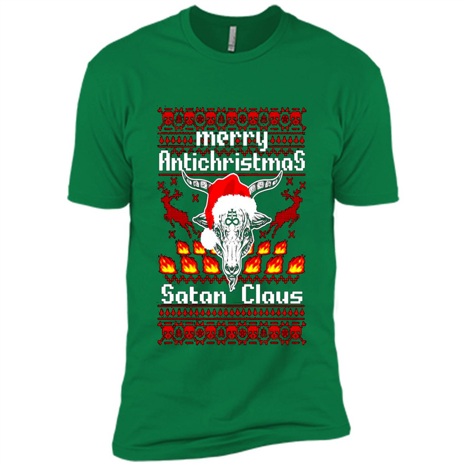 Merry Antichristmas Satan Claus Christmas sweater Sweater PINGPONG