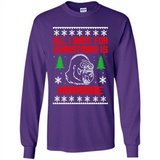 All I Want For Christmas Is HarambeT Rex Attack Reindeer ugly sweater PINGPONG