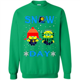 Snow Day Shirt For Indiana Pacers Vs Minion Fans pingpong