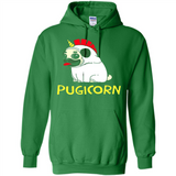 Pugicorn Pug Unicorn Funny Shirt PINGPONG - Hoodie