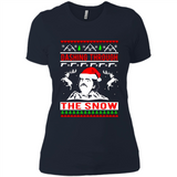 Narcos dashing through the snow Christmas sweatshirt PINGPONG