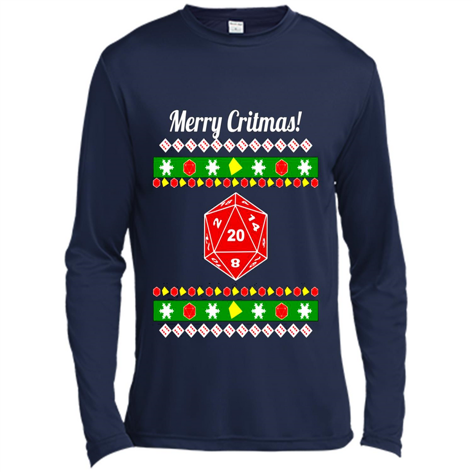 Merry Critmas ugly sweater PINGPONG