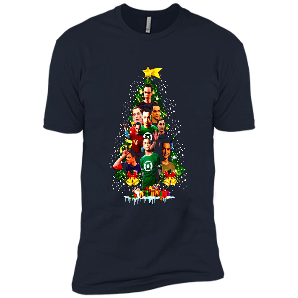Sheldon Cooper Christmas tree sweater PINGPONG
