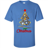 Merry Christmas Dogs Christmas Tree sweater PINGPONG