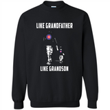 Chicago Cubs GrandFather Like GrandSon - Sweatshirt