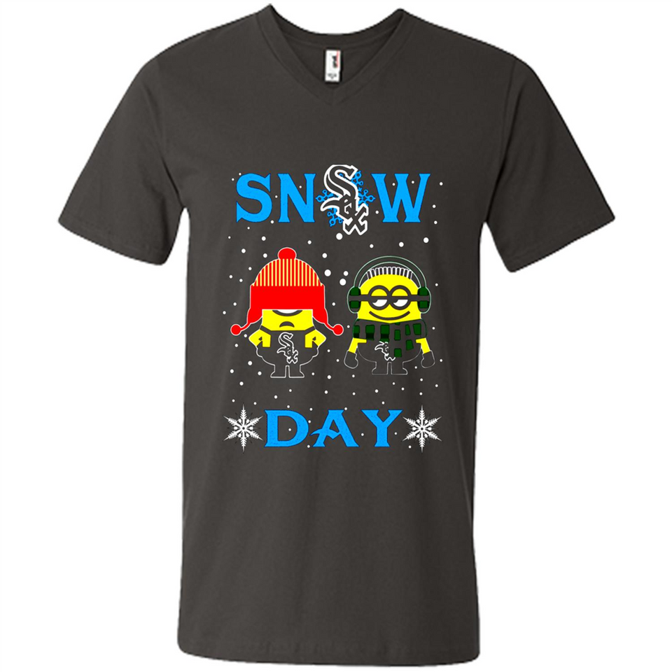 Snow Day Shirt For Chicago White Sox Vs Minion Fans pingpong