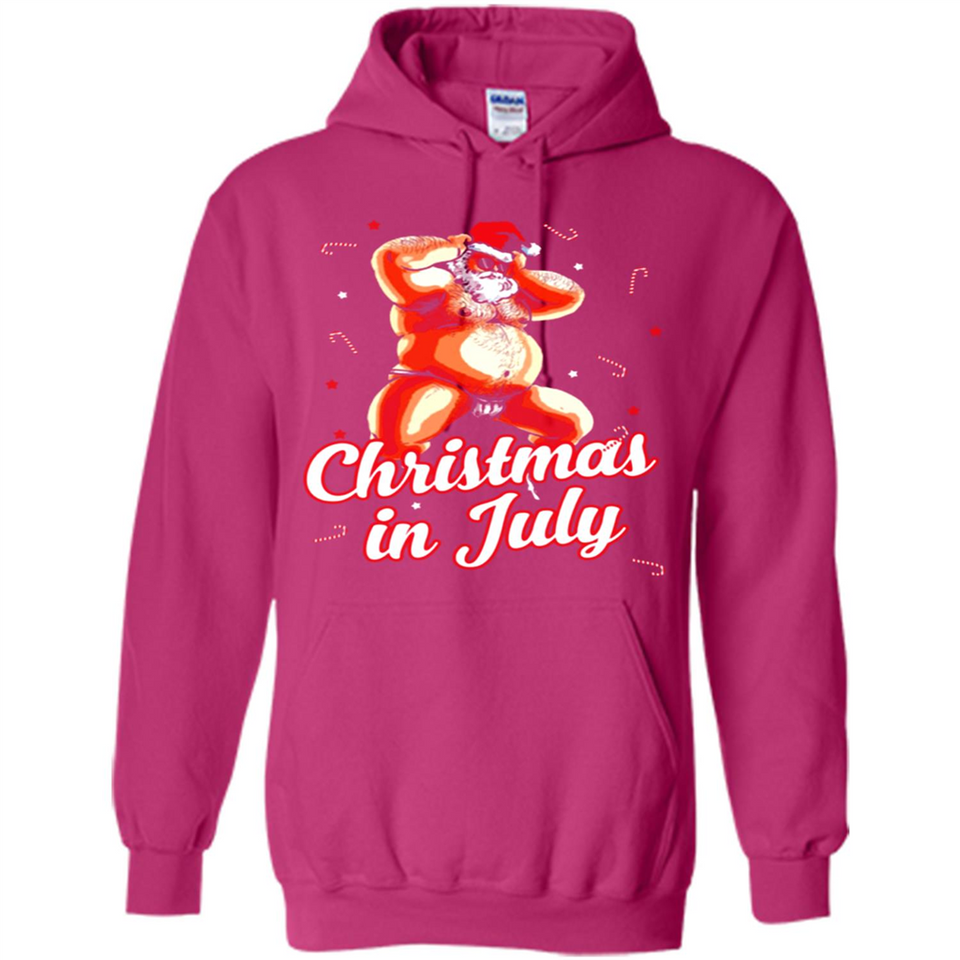 Christmas In July - Funny Dancing Santa - Hoodie