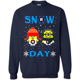 Snow Day Shirt For Houston Astros Vs Minion Fans pingpong