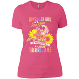 November Girls Sunflower - Ladies' Boyfriend T-Shirt