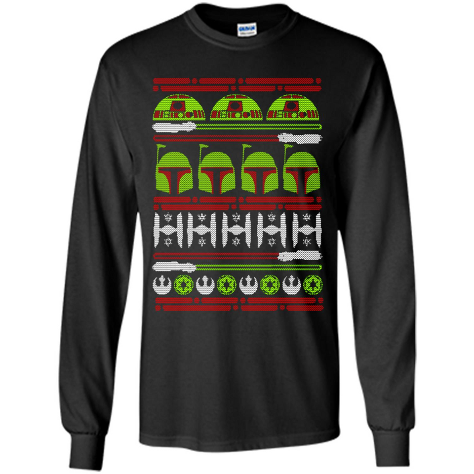 Star Wars - Boba Fett Christmas - Long Sleeve T-Shirt