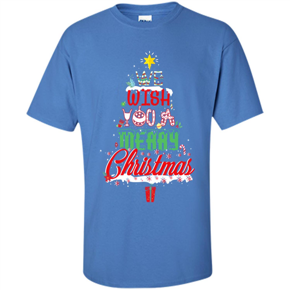 We Wish You A Merry Christmas Funny Pine Gift Sleeve - Shirt