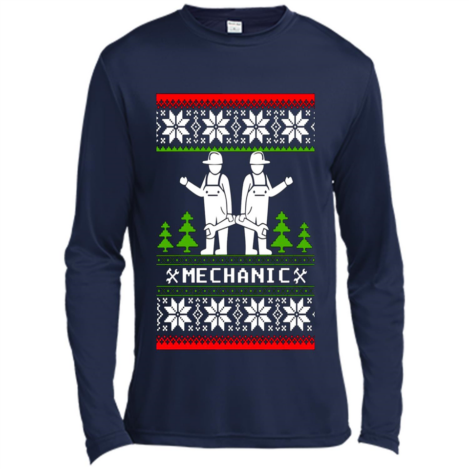 Mechanic Christmas sweater PINGPONG
