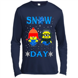 Snow Day Shirt For Detroit Lions Vs Minion Fans pingpong