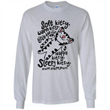 Soft kitty warm kitty little ball of fur - Long Sleeve T-Shirt
