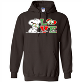 Snoopy loves NBA Boston Celtics - Hoodie