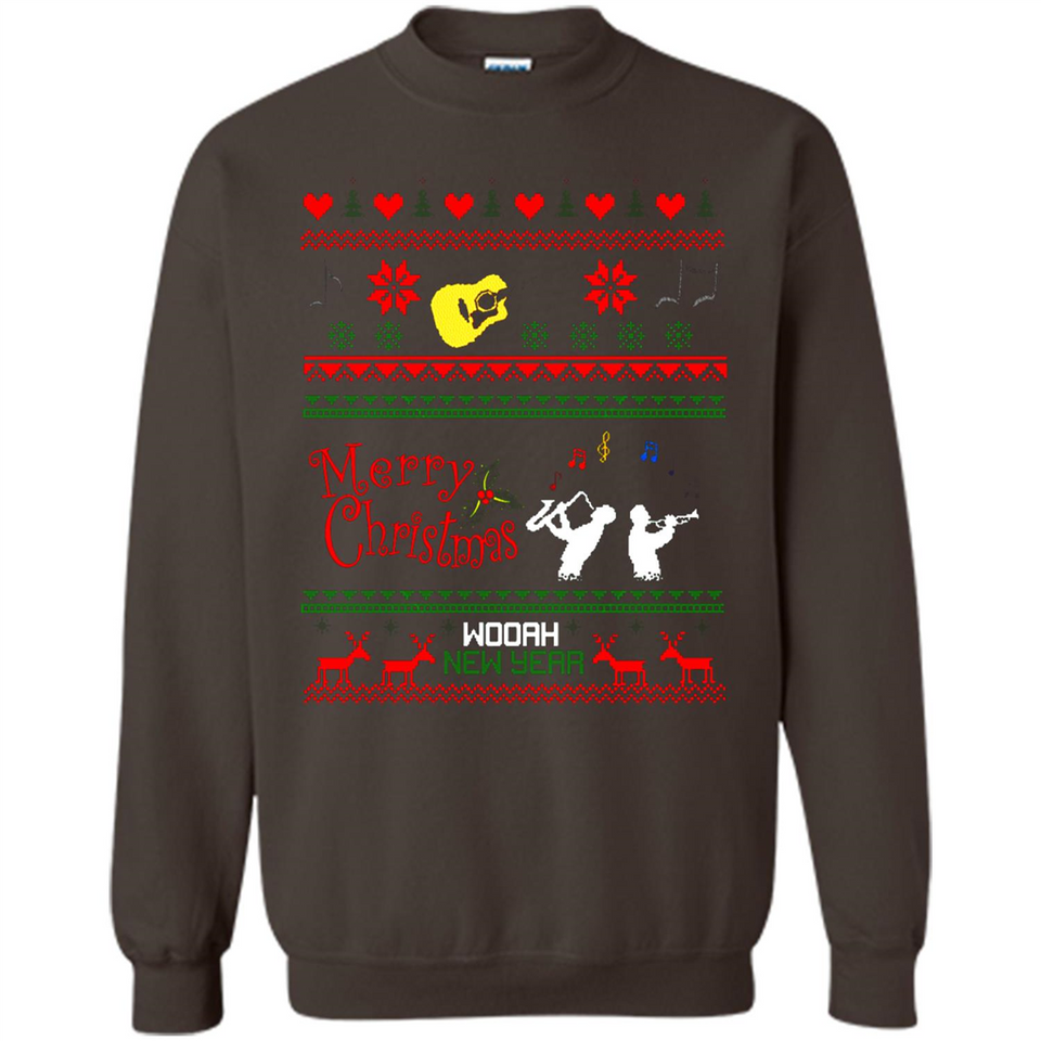Music Ugly Christmas SweatShirt - Sweatshirt