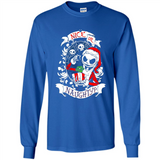Christmas Shirt, Santa Nice Or Naughty Xmas - Long Sleeve T-Shirt