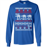Star Wars - Christmas on Hoth - Long Sleeve T-Shirt