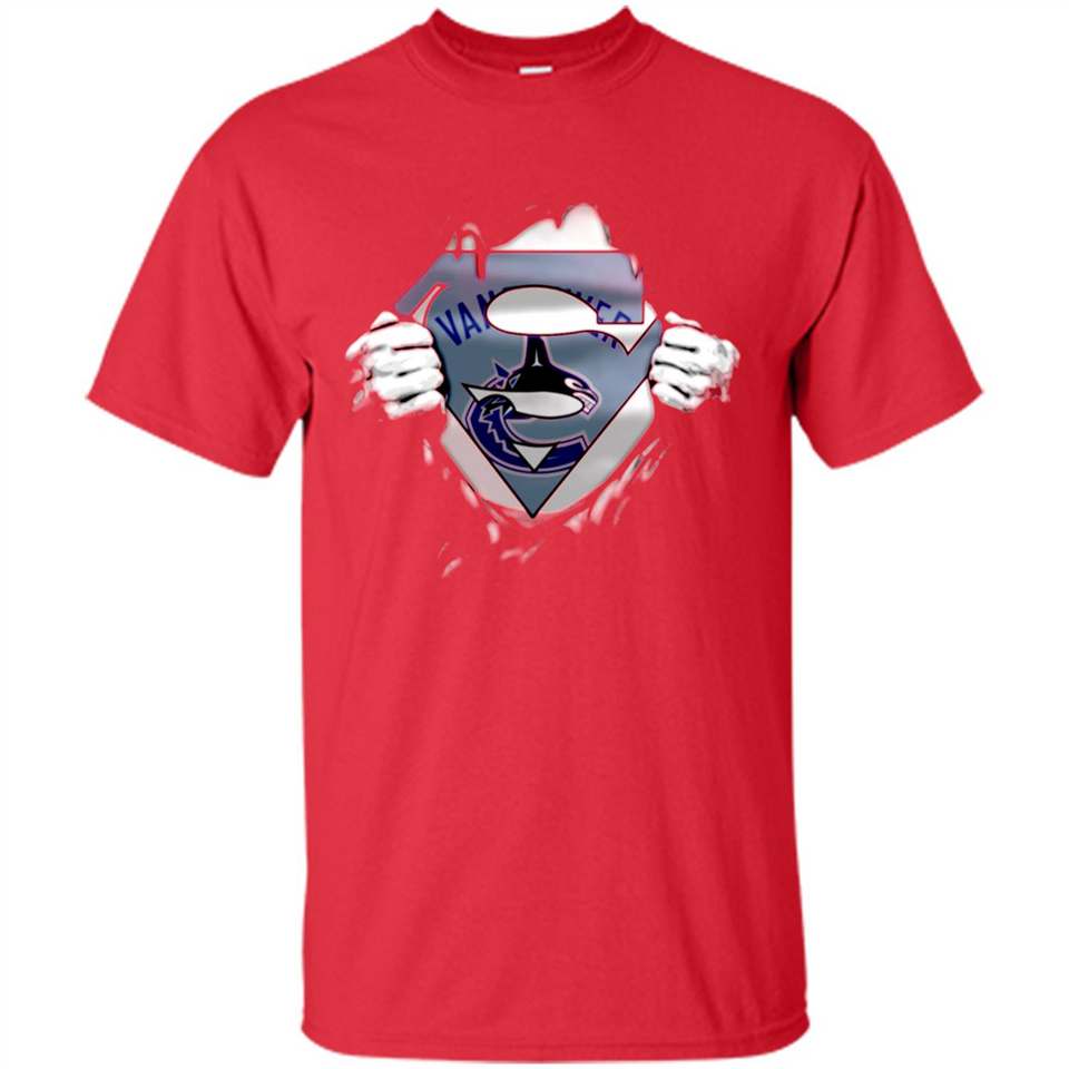 Vancouver Canucks And Superman Fans - Shirt