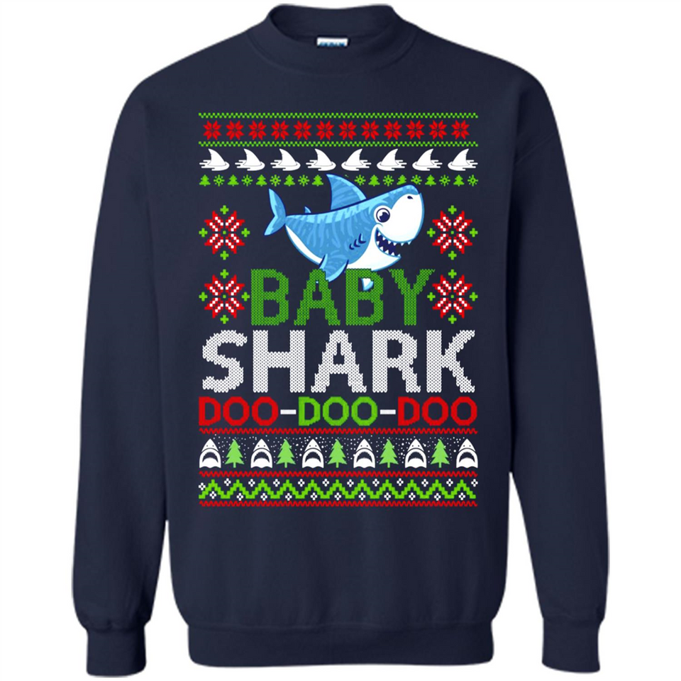 Baby shark Doo Doo Doo Christmas - Sweatshirt