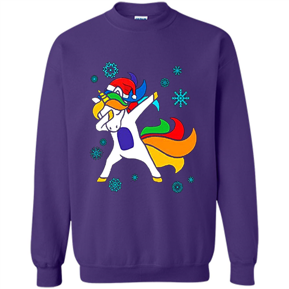 Christmas Dabbing Unicorn - Sweatshirt