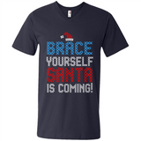 Brace Yourself Santa is coming Christmas - Men's V-Neck