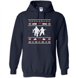 Christmas Ugly Sweater Firefighter Ugly Christmas Sweater - Hoodie