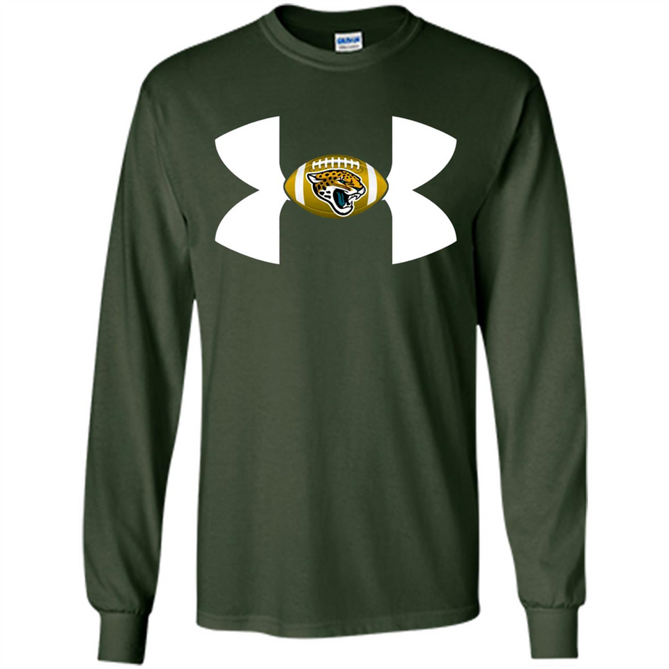 Jacksonville Jaguars Under Armour Logo - Long Sleeve T-Shirt