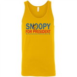 Snoopy for President - Canvas Unisex Tank