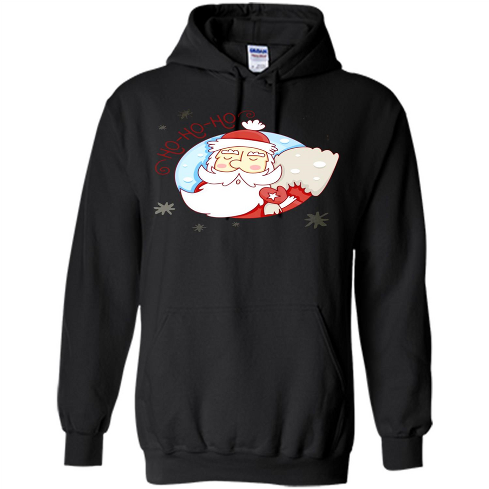 Cute Santa Claus Ho Ho Ho - Hoodie
