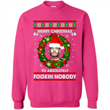 Merry Fookin Christmas Conor Mcgregor sweater PINGPONG