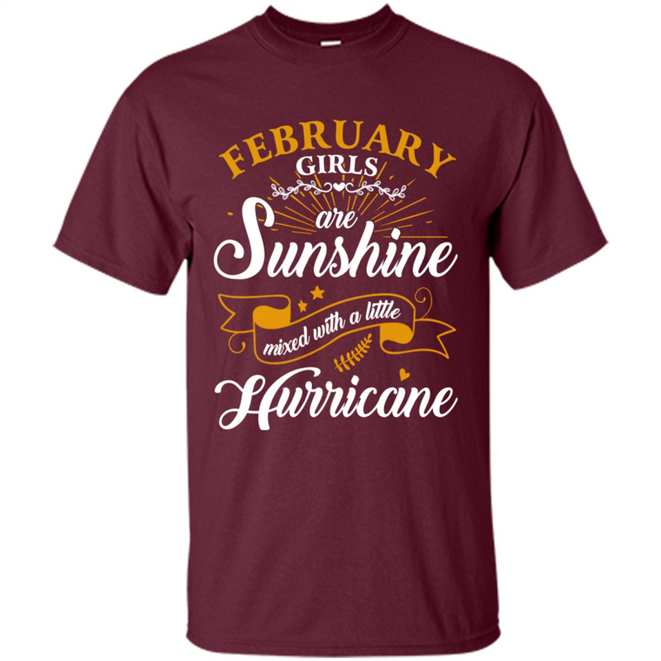 February Girl Are Sunshine Mixed With a Little Hurricane
