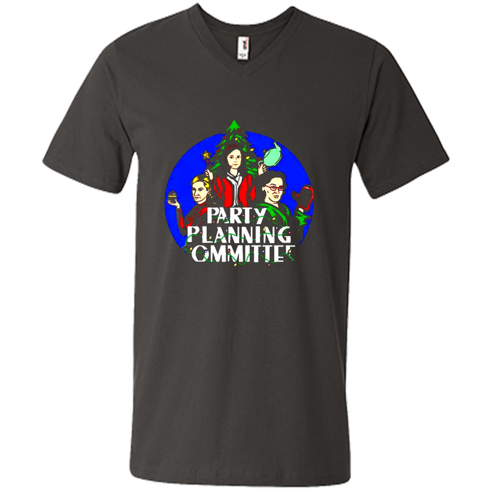 Party Planning Committee Christmas T-Shirt - Men's V-Neck