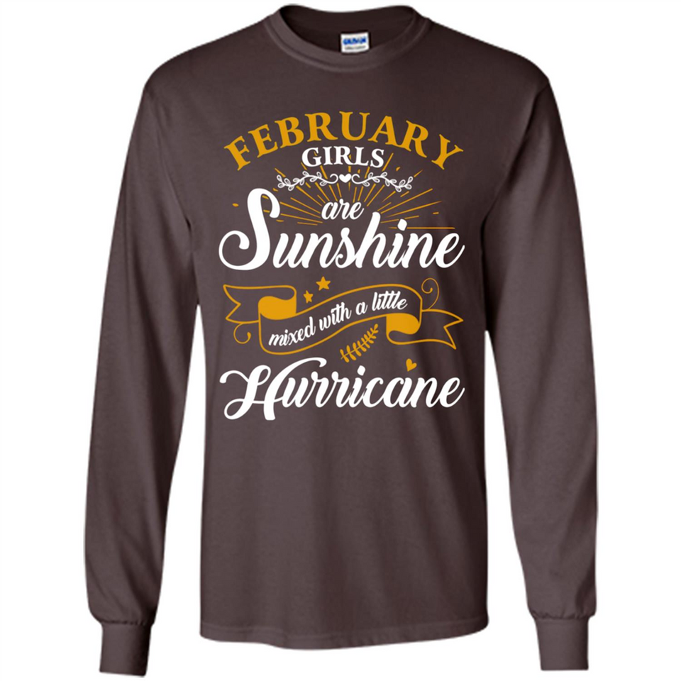 February Girl Are Sunshine Mixed With a Little Hurricane