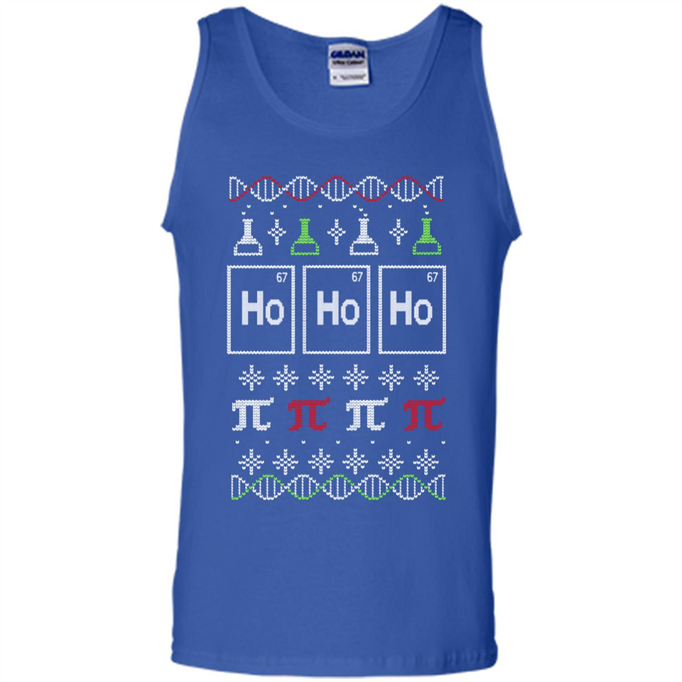 Scientific christmas ugly sweater - Tank Top
