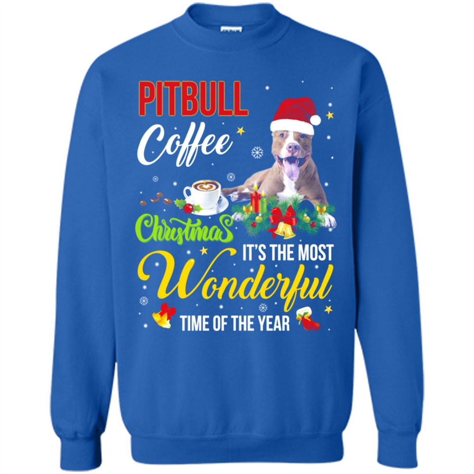 Pitbull Coffee Wonderful Christmas