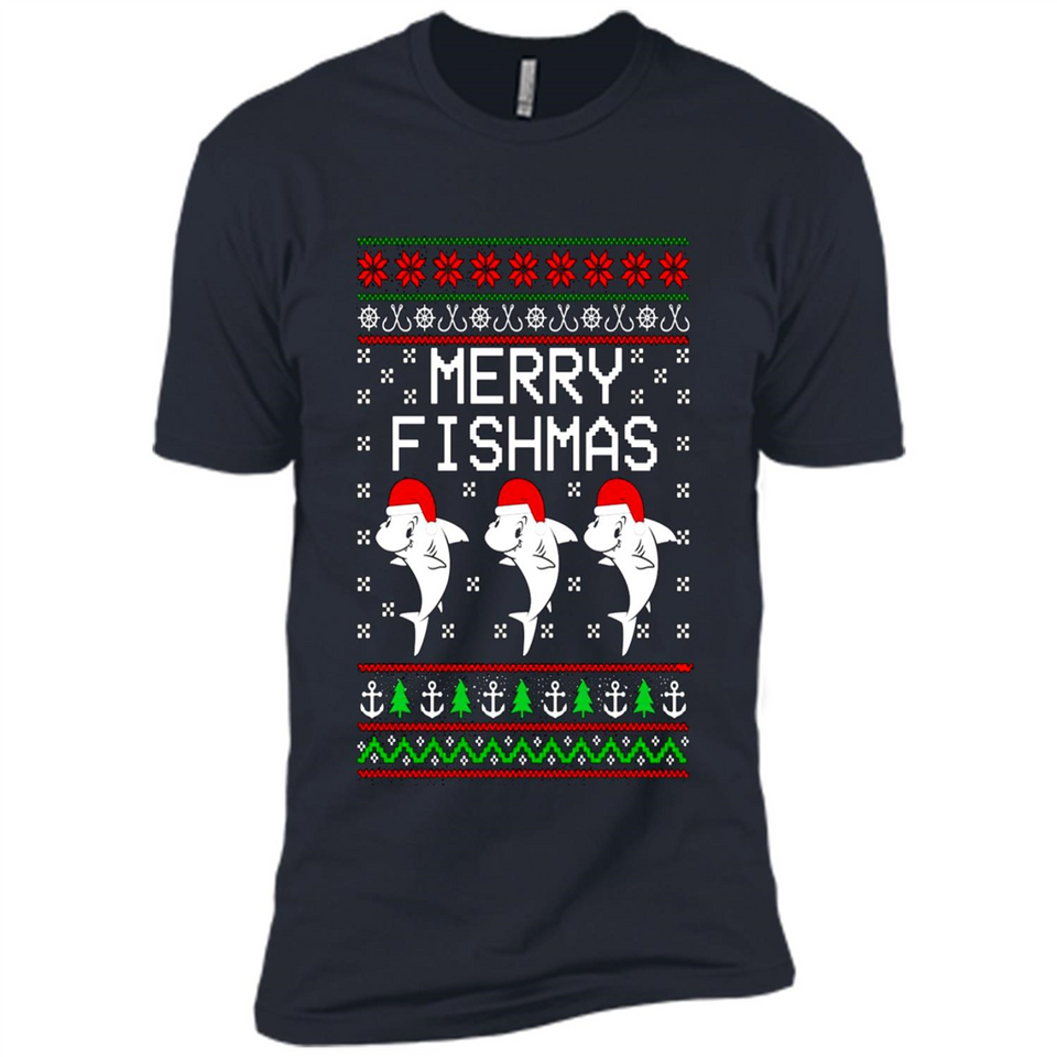 Merry Fishmas Christmas sweatshirt PINGPONG