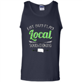 Eat Buy Play Local South Dakota Distressed PING PONG